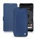 Capa em pele Google Pixel 3 - Bleu frisson