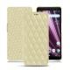 Funda de piel Sony Xperia XZ3 - Beige - Couture ( Nappa - Pantone 7502C ) 