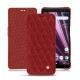 Sony Xperia XZ3 leather case - Tomate - Couture ( Pantone 187C ) 