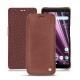 Custodia in pelle Sony Xperia XZ3 - Passion vintage ( Glutton - Red ) 