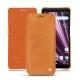 Sony Xperia XZ3 leather case - Mandarine vintage ( Pantone 165C ) 