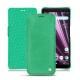 Housse cuir Sony Xperia XZ3 - Menthe vintage ( Pantone 562C ) 