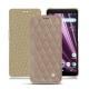 Custodia in pelle Sony Xperia XZ3 - Taupe vintage - Couture