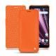 Custodia in pelle Sony Xperia XZ3 - Orange fluo