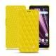 Lederschutzhülle Sony Xperia XZ3 - Jaune fluo - Couture