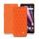 Funda de piel Sony Xperia XZ3 - Orange fluo - Couture