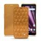 Sony Xperia XZ3 leather case - Or Maïa - Couture