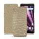Housse cuir Sony Xperia XZ3 - Autruche desert