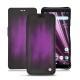 Sony Xperia XZ3 leather case - Violet Patine