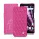 Housse cuir Sony Xperia XZ3 - Rose BB - Couture