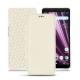 Housse cuir Sony Xperia XZ3 - Blanc PU
