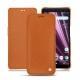 Housse cuir Sony Xperia XZ3 - Orange vibrant
