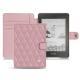 Lederschutzhülle Amazon Kindle Paperwhite (2018) - Rose - Couture ( Nappa - Pantone 2365C ) 