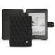 硬质真皮保护套 Amazon Kindle Paperwhite (2018) - Ebène - Couture ( Sleek P C12 - Black ) 