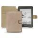 Housse cuir Amazon Kindle Paperwhite (2018) - Taupe vintage ( Pantone 7530C ) 