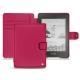 Amazon Kindle Paperwhite (2018) leather case - Rose fluo