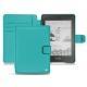 Housse cuir Amazon Kindle Paperwhite (2018) - Bleu fluo