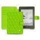 Funda de piel Amazon Kindle Paperwhite (2018) - Vert fluo - Couture