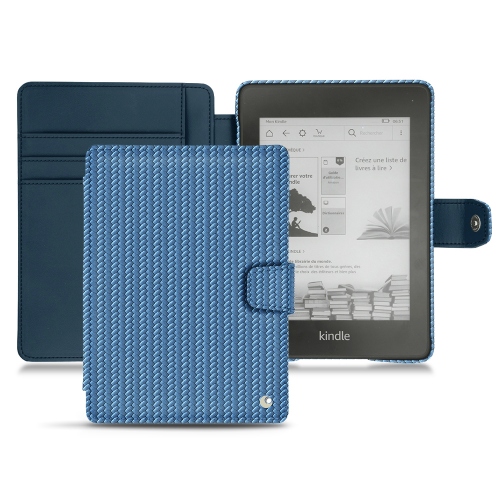レザーケース Amazon Kindle Paperwhite (2018)Abaca ishia ( Pantone #395775 ) 