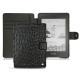 Housse cuir Amazon Kindle Paperwhite (2018) - Autruche nero