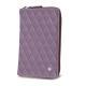 Astuccio portafoglio smartphone - Lilas - Couture ( Nappa - Pantone 2645U ) 