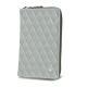 Etui-Portefeuille für Smartphones - Gris - Couture ( Nappa - Pantone W428C ) 