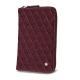 Capa carteira para smartphone - Lie de vin - Couture ( Pantone 5115C ) 