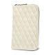 Wallet case for a smartphone - Blanc escumo - Couture