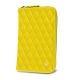 Wallet case for a smartphone - Jaune fluo - Couture