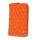Wallet case for a smartphone - Orange fluo - Couture