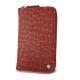 Wallet case for a smartphone - Autruche ciliegia