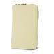 Wallet case for a smartphone - Beige PU