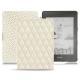 硬质真皮保护套 Amazon Kindle Paperwhite (2018) - Blanc - Couture ( Bologna - White ) 
