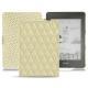 Funda de piel Amazon Kindle Paperwhite (2018) - Beige - Couture ( Nappa - Pantone 7502C ) 