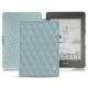 Funda de piel Amazon Kindle Paperwhite (2018) - Bleu ciel - Couture ( Nappa - Pantone 277C ) 