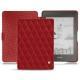 Amazon Kindle Paperwhite (2018) leather case - Rouge - Couture ( Nappa - Pantone 199C ) 