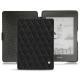 Custodia in pelle Amazon Kindle Paperwhite (2018) - Ebène - Couture ( Sleek P C12 - Black ) 