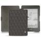 Custodia in pelle Amazon Kindle Paperwhite (2018) - Anthracite - Couture ( Pantone 424C ) 