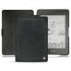 Custodia in pelle Amazon Kindle Paperwhite (2018) - Dark vintage ( Roughtcut - Black#5256 ) 