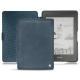 硬质真皮保护套 Amazon Kindle Paperwhite (2018) - Jean vintage ( Roughtcut - Pantone 285U  ) 