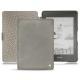 Housse cuir Amazon Kindle Paperwhite (2018) - Acier vintage ( Pantone 403C ) 