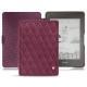 Custodia in pelle Amazon Kindle Paperwhite (2018) - Prune vintage - Couture