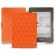 Custodia in pelle Amazon Kindle Paperwhite (2018) - Orange fluo - Couture