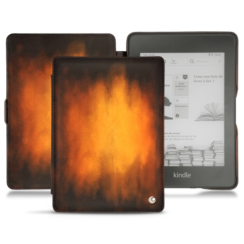 Custodia in pelle Amazon Kindle Paperwhite (2018)Fauve Patine