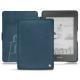 Amazon Kindle Paperwhite (2018) leather case - Blu mediterran
