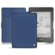 Amazon Kindle Paperwhite (2018) leather case - Bleu frisson