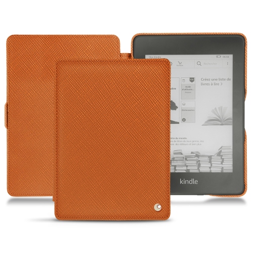 Custodia in pelle Amazon Kindle Paperwhite (2018)Orange vibrant ( Pantone #e36b39 ) 