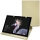 Custodia in pelle Microsoft Surface Pro 6 - Beige ( Nappa - Pantone 7502C ) 