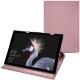 Lederschutzhülle Microsoft Surface Pro 6 - Rose ( Nappa - Pantone 2365C ) 