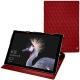 Lederschutzhülle Microsoft Surface Pro 6 - Rouge - Couture ( Nappa - Pantone 199C ) 
